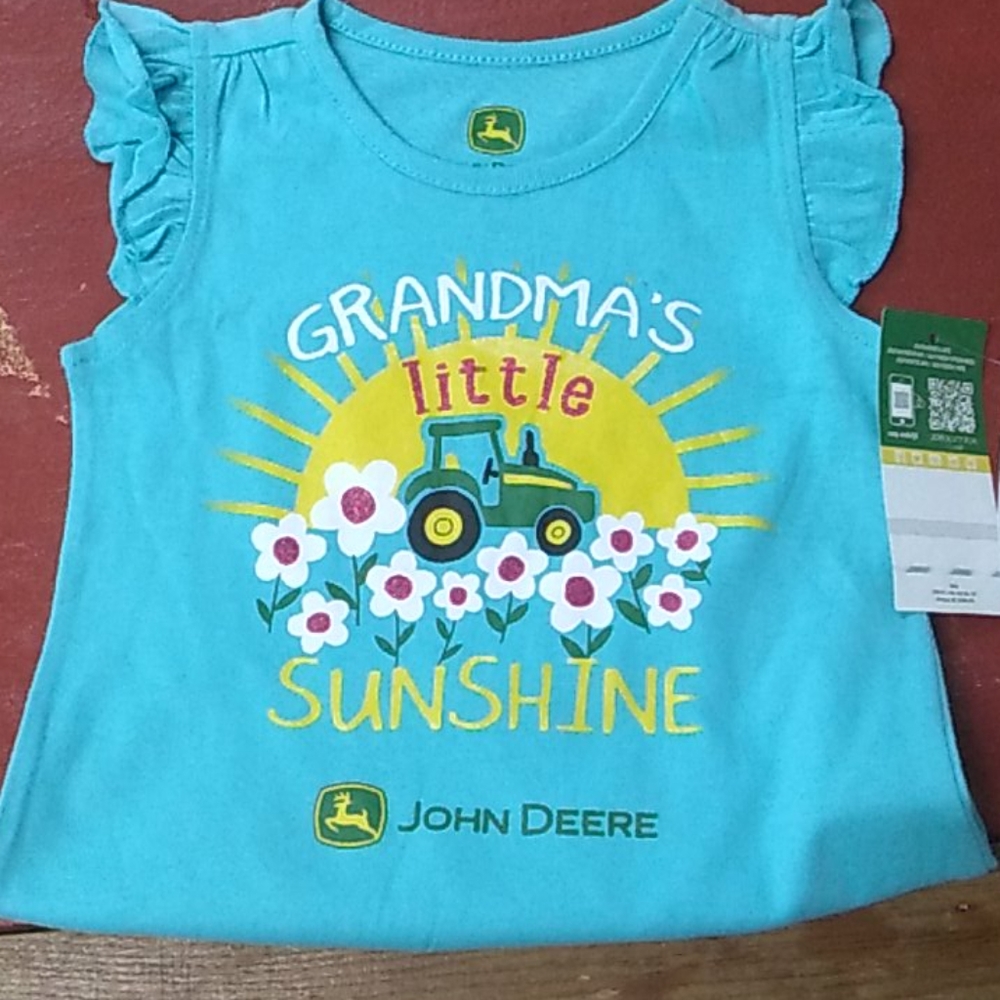 John Deere  Girls shirt